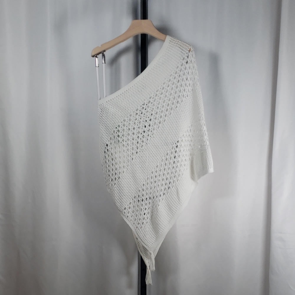 Lilly Pulitzer Cream Lissy Wrap Poncho - SZ OS - NWT - Picture 3 of 7